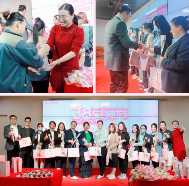 傲群婦女節慶祝活動現場